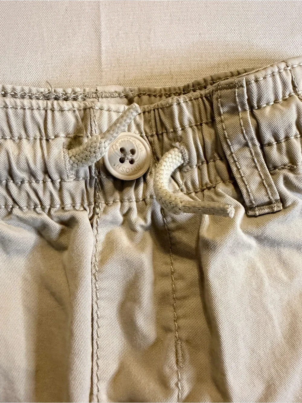 3 Item Bundle 2 Button-Down Shirts - 1 Pair Tan Pants